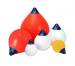 Round buoy A0, L 28cm, D, 21cm, R 22mm, White ref PLFA0-02, Yellow ref PLFA0-09, RED ref PLFA0-0465
